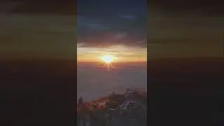 Madenburg im Winter #artist #drone #mystic #mountains #fog #travel #dji #cinematic