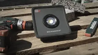 NOVA 2 CAS &ndash; 2000 Lumen Handheld Floodlight For METABO/CAS Battery System