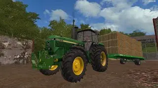 Farming Simulator 17 coldborough park farm timelapse #3 getting the bales sold