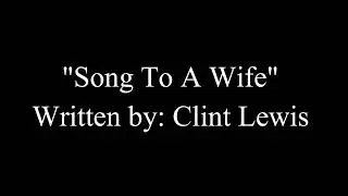 Song To A Wife