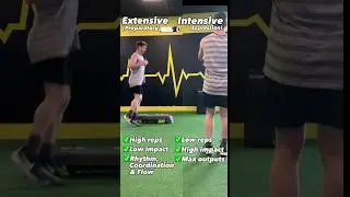 Intensive vs extensive #plyometrics