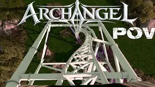 ARCHANGEL (POV) - A Mack Hyper Coaster  (No Limits 2) [4K 60FPS]