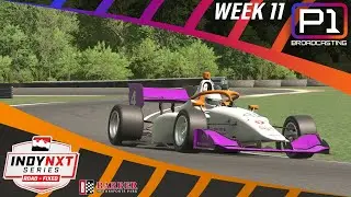 🏁Indy NXT Road Series Mon Night Top Split🏁 | BARBER | 2025S4 W11 | iRacing Broadcast