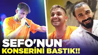 EKİPLE SEFO'NUN KONSERİNİ BASTIK!! 😱 EFSANE KONSER!!