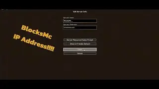 Minecraft BlocksMc Server IP