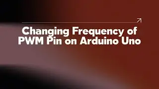 Changing Frequency of PWM Pin on Arduino Uno