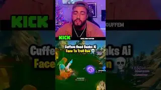 Cuffem превратился в банки, чтобы подшутить над Роном 😭 #cuffem #fortnite