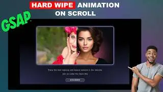 Image Hard Wipe Animation On Scroll For FREE | Elementor and GSAP Tutorial