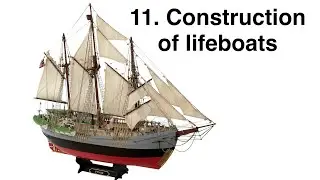 How to construct the lifeboats of the Fram model ship