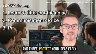100 Day Startup Challenge - Insights from Day 23 - Mastering Freelance Platforms & Protecting Ideas