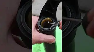 Fox 38 Factory Grip2 Service Time Lapse 🛠️ #shorts  #mtb