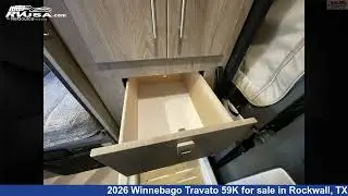 Phenomenal 2026 Winnebago Travato 59K Class B RV For Sale in Rockwall, TX | RVUSA.com