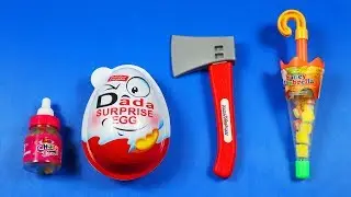 New Surprise Eggs Learn Sizes from Small to Biggest! Learn Colors Candy   Toy For Kids