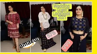 Amazon Wedding/ Festive Lookbook 2021 | Festive Lookbook Under Rs 1000 | #amazon #weddinglookbook