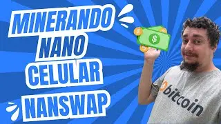 Como Minerar Nano Pelo Celular Na Nanswap - XNO - Tutorial Completo - Passo A Passo