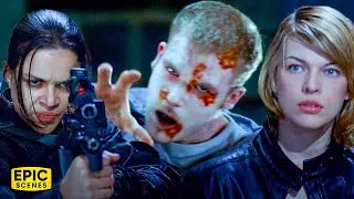 The Commando Squad Faces A Zombie Attack - Resident Evil