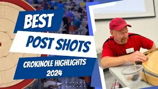 Crokinole Trickshots: Off the Posts- 2024 Crokinole Highlights