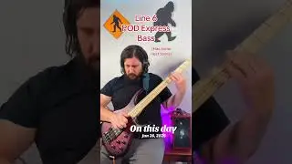 Slap bass and harmonics - POD Express Bass