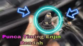 Masalah timing enjin turun kereta perodua viva. Mau bergegar semua macam enjin nak mati.