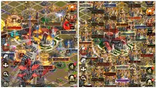 Rise of Castles | SX25 Eden | Карта 900039 | День противостояния 9 | NOS против UAO | UKK против ...