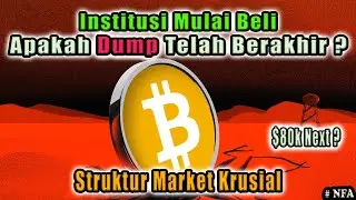 Bitcoin Update 🚨 Institusi Mulai Beli! Apakah Dump Telah Berakhir? Prediksi Analisis Crypto Hari Ini