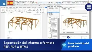 Exportaci&oacute;n del informe a formato RTF, PDF o HTML