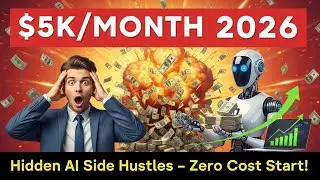 Hidden AI Side Hustles Making $1k&ndash;$5k/Month in 2026 (Zero Cost, No Experience &ndash; Start Today!)
