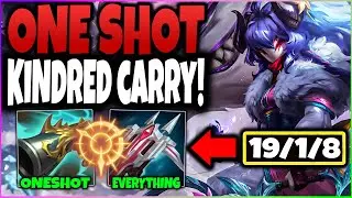 ONE SHOT CRIT KINDRED BUILD HAS INSANE DAMAGE AND CARRY POTENTIAL! (XIN ZHAO Had No Chance To Play!)