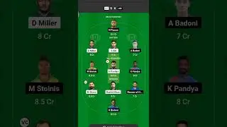 gt vs lkn dream11 prediction || gt vs lkn dream11 Team | top rank team lkn vs GT #ipl  #ind # shorts