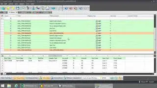 FB50 G/L Account Posting Multi-line