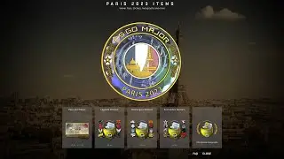 CSGO PARIS MAJOR BLAST.TV STICKER CAPSULE CASE OPENING 20x