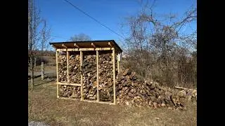 firewood stand part 2