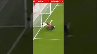 FULHAM DRAW WITH LIVERPOOL 2 2 #shorts #sepakbola #football #soccer #ligaitalia #ligachampions