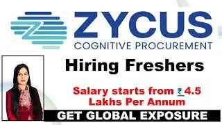 🔴Zycus Off Campus Placement For Freshers| Hiring Freshers | Product Analyst | Zycus Recruitment