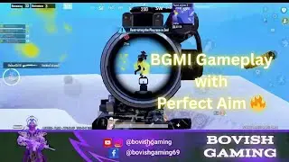 BGMI Pro Gameplay with Perfect Aim & Movement 🔥 #bgmi #bovishgaming #battlegroundsmobileindia