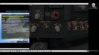 #B737 ENGINE CROSSBLEED START PROCEDURE (11 mins)