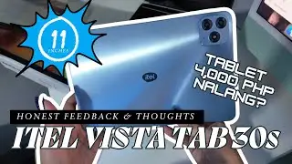 ITEL VISTA TAB 30S REVIEW -  MURANG 11'INCHES NA TABLET 4K NALANG NGAYONG 2026?