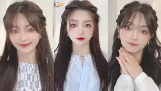 Quick & Cute🌼Hairstyle Tutorial 韩风编发教程Korean Style for Girls