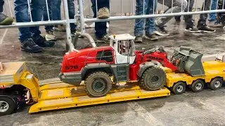 RC TRUCK VOLVO LONG TRAILER RC WHEEL LOADER LIEBHERR, Modellbau Wien