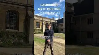 Chris busts some common college myths! #cambridge #uni #admissions