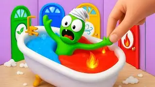 Pea Pea and Beach Day, Hot and Cold Song | Sharing is Caring | Nursery Rhymes & Kids Songs