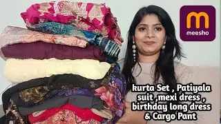 Flipkart Party Wear Kurta Set ,mexi dress, Cargo Pant Haul | Flipkart haul 