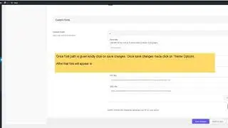 Apress Theme Custom Font