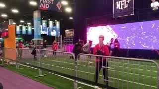 40 yard dash - NFL Experience 2024
