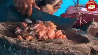 How to cut chicken curry pics  | Super Fast Cutting Skills