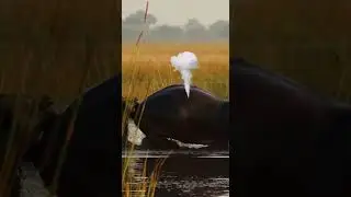 The Last Laugh in the MarshThe lion stalked through the tall reeds, every muscle locked