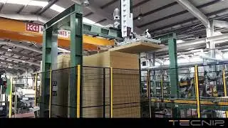 Production of sandwich panels with mineral wool insulation