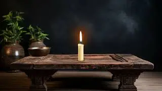 20 Minute Candle Meditation Timer - SILENT - 2 Bells Start & End