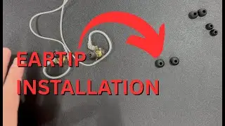 Eartip Installation for Earbuds   Linsoul ZS10 Pro in Ear Monitor