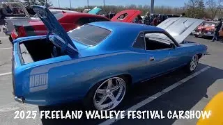 FREELAND WALLEYE FESTIVAL 2025 CLASSIC CAR SHOW FREELAND,Michigan
